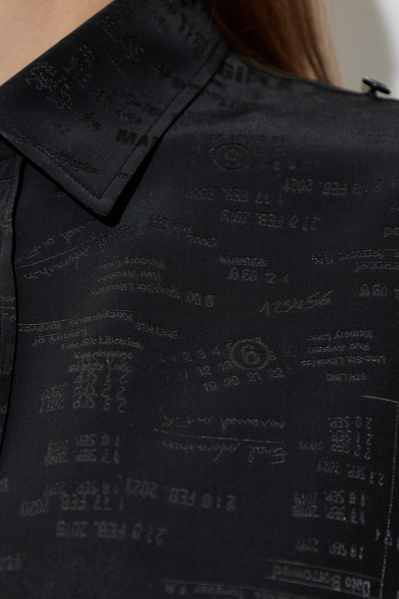 MM6 ブラウス MM6 Maison Margiela Jacquard shirt | Women's | Vitkac